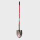 Ames True Temper Round Point True American Shovel with Fiberglass Handle