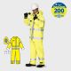 Kappler® DuraChem® 200 Coverall and Hood Ensemble CP #D2H443-9212CP